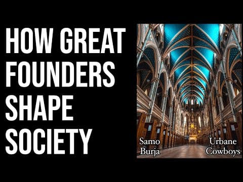 How Great Founders Shape Society - Urbane Cowboys Podcast thumbnail