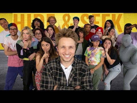 Smosh Hide And Seek With Our Crew! thumbnail