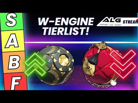 LIVE! W-ENGINE TIERLIST! New Shiyu! Account Help! ZZZ - Zenless Zone Zero thumbnail