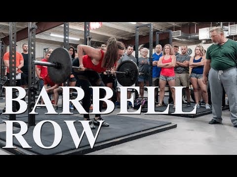 The Barbell Row with Mark Rippetoe thumbnail