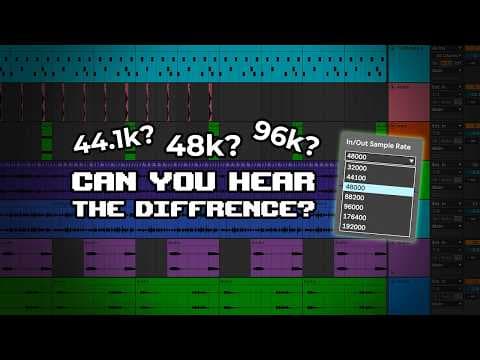 Sample Rates Explained | The Truth About Audio Quality thumbnail