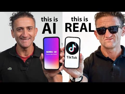 SORA: the all Ai TikTok Clone. will slop end creativity? thumbnail