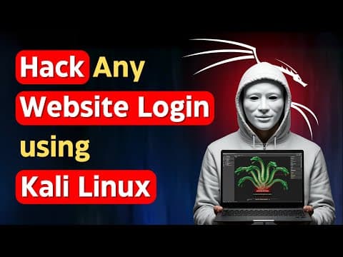 How to Hack Any Website Login with Hydra in Kali Linux thumbnail