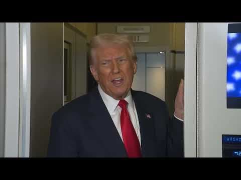 President Trump Gaggles with Press on Air Force One, Oct. 30, 2025 thumbnail