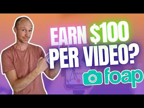 Earn $100+ Per Video Without Followers? I Tested It (FOAP Review) thumbnail