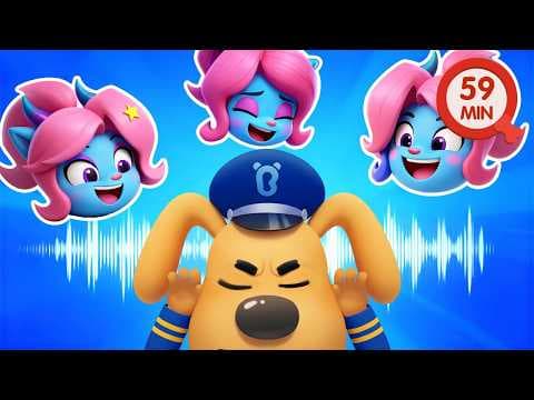 Sound Chasers | Useful Story | Police Cartoon | Safety Rules for Kids | Sheriff Labrador thumbnail