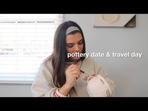 pottery date & going to nyc — vlogmas day 7 thumbnail