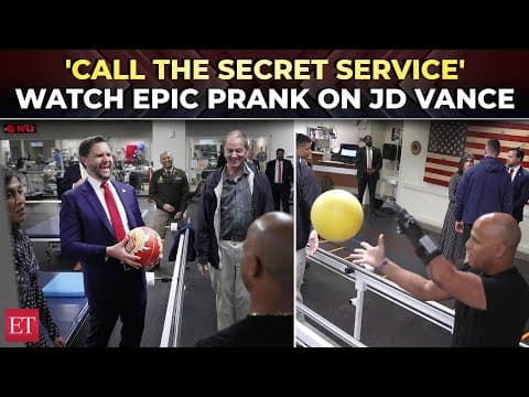Usha Vance’s hilarious reaction as JD Vance gets shocked by an epic veteran prank at Walter Reed thumbnail