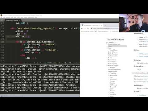 Building out Bot Commands - making Discord bots with Discordpy p.2 thumbnail