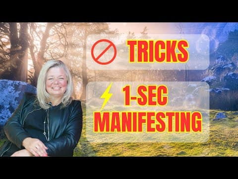 Stop Doing Manifesting Tricks — This Works in 1 Second thumbnail