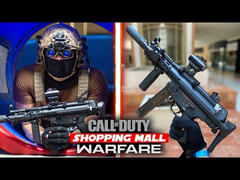 Airsoft Abandoned Shopping Mall MP5 Gameplay! thumbnail