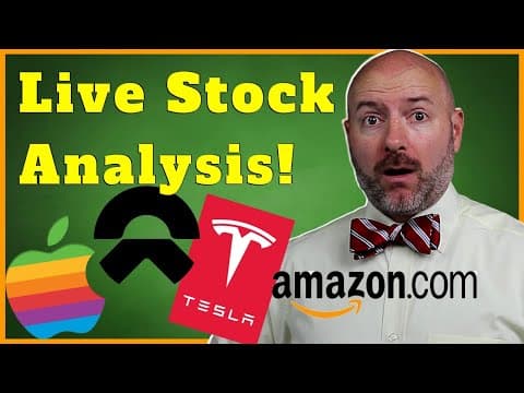 Live Stock Price Forecasts | NIO, Tesla, Apple, GameStop, Amazon thumbnail