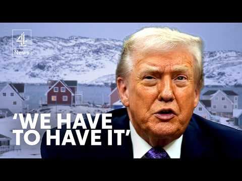 Trump warns there’s ‘no going back’ on Greenland thumbnail