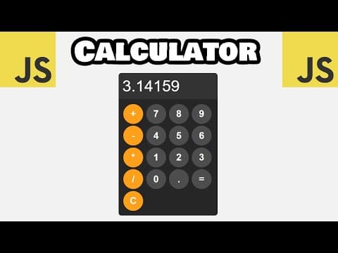 How to Build a JavaScript Calculator in 15 Minutes thumbnail