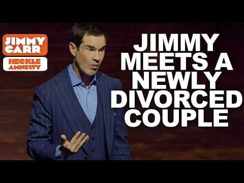 When A Recently Divorced Couple Sit Together at a Jimmy Carr Show thumbnail