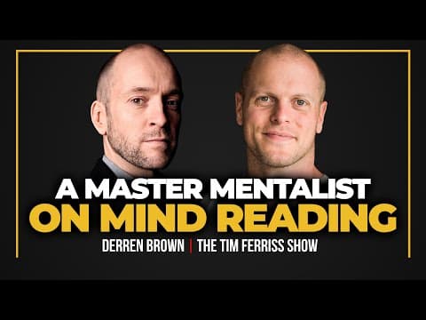 What Are Derren Brown's Insights on Mind Reading and Ethics? thumbnail