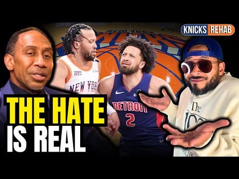 Stephen A EXPOSES Pistons HATRED for KNICKS | KNICKS REHAB ALLBALL TV thumbnail