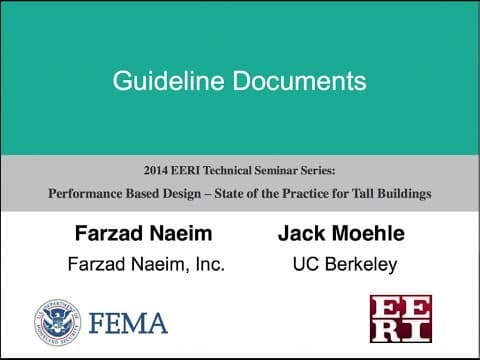 Guideline Documents - Performance Based Design of Tall Buildings (2 of 10) thumbnail