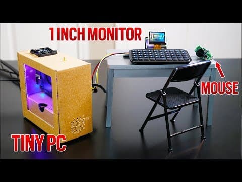 World’s Smallest Gaming Setup thumbnail