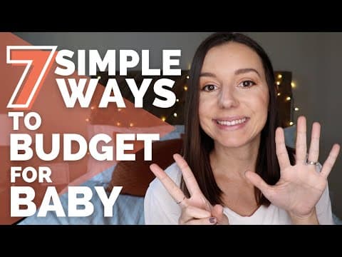 How to Budget for Expecting Baby - 7 Easy Ways! thumbnail