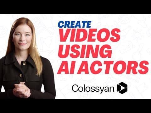 How to Create AI Videos with Colossyan Creator thumbnail