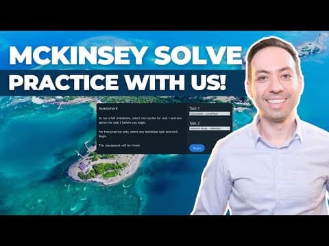 McKinsey Problem Solving Game (Solve): Full Game Reveal thumbnail