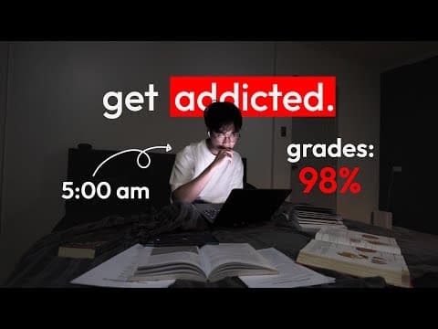 this DOPAMINE based routine got me EASILY ADDICTED to studying thumbnail