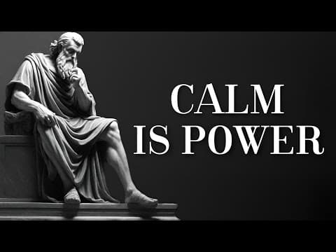 10 LESSONS FROM STOICISM TO KEEP CALM | THE STOIC PHILOSOPHY thumbnail