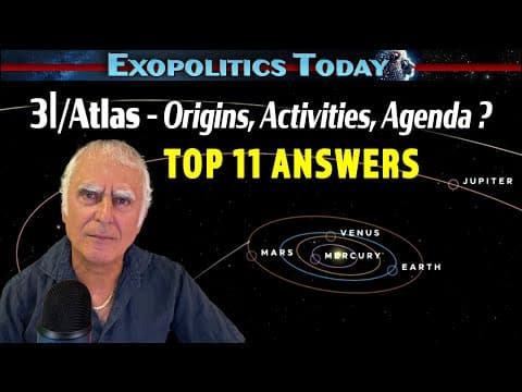 3I/Atlas – Origins, Activities, Agenda? Top 11 Answers thumbnail