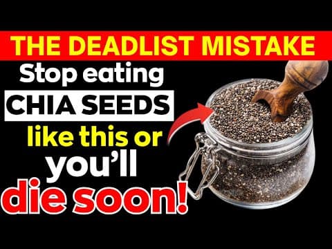 Eat Chia Seeds? Avoid THESE 5 Dangerous MISTAKES | Chia Seeds Mistakes Senior MUST Know! thumbnail