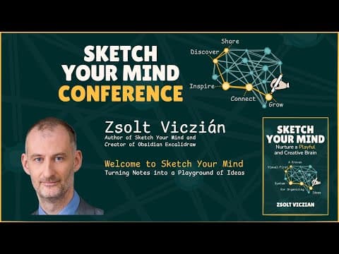 Welcome to Sketch Your Mind - Session 1 at the Sketch Your Mind Conference, 2025 thumbnail