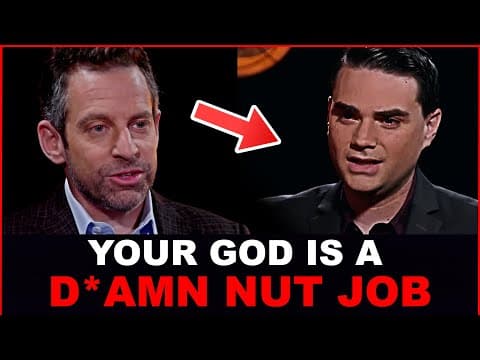 Sam Harris SCHOOLS BIBLE Thumper Ben Shapiro in Heated Debate thumbnail