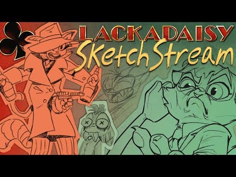 Lackadaisy Sketch Stream thumbnail
