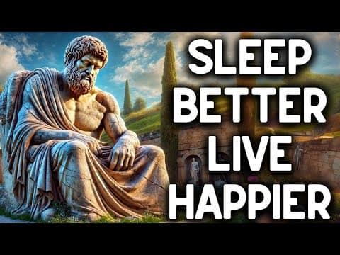 3 Hours of Stoic Lessons to Help You Sleep and Live a Happier Life thumbnail