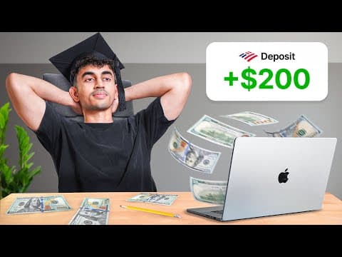 how to start your first business (as a student) thumbnail