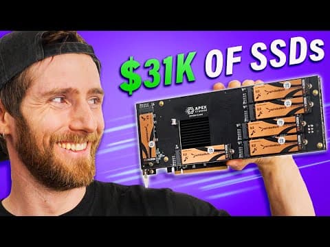 This SSD is Faster Than Your RAM - Apex Storage X21 thumbnail