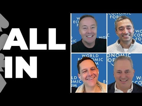 E162: Live from Davos! Milei goes viral, Adam Neumann's headwinds, streaming's broken model & more thumbnail