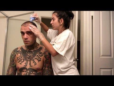 transforming my boyfriend into a rapper for Halloween thumbnail