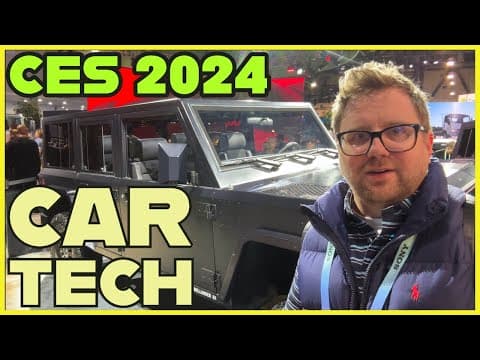 What Are the Hottest EVs and Concepts at CES 2024? thumbnail
