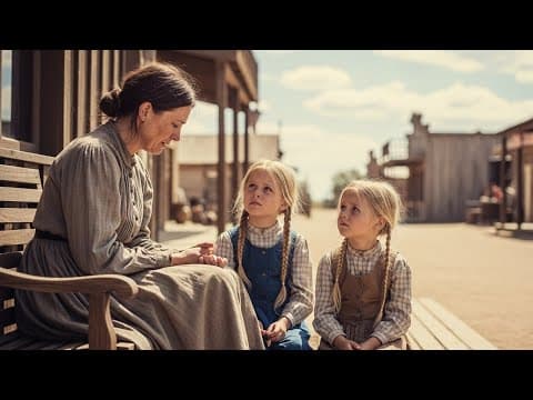 You Want a Home, We Need a Bride for Our Father—Twin Girls Asked Her to Marry Their Cowboy Father thumbnail