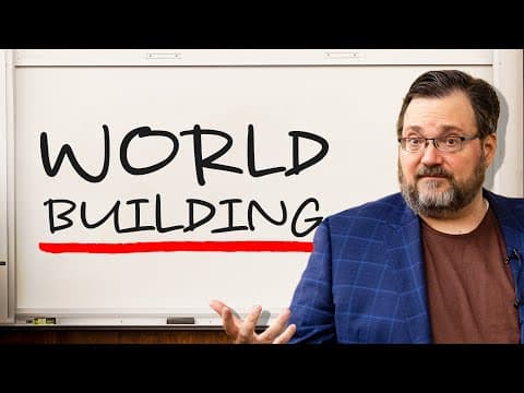 How To Worldbuild on Earth? - Brandon Sanderson's Writing Lecture #9 (2025) thumbnail