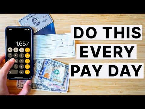 Do This EVERY Time You Get Paid (Paycheck Routine) thumbnail
