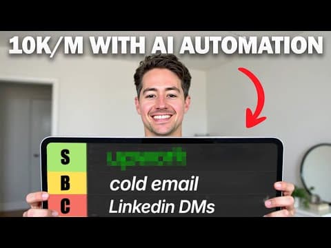 Ranking Every Lead Gen Method for AI Automation (in 2025) thumbnail