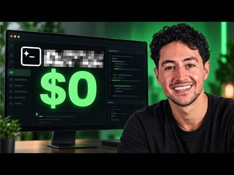 How to Use AI Coding Agents for Free With Ads thumbnail
