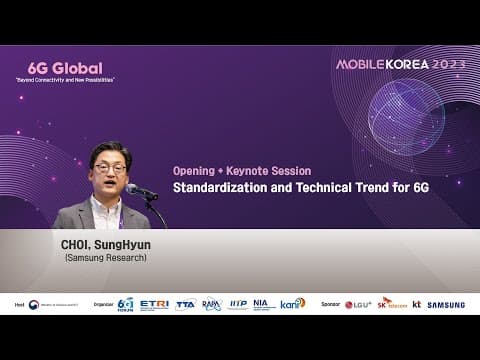 [6G Global] Standardization and Technical Trends towards 6G thumbnail