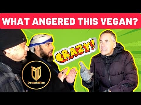 Angry Vegan Atheist | Mansur & Sh.Mohammad | Speakers Corner | Hyde Park thumbnail