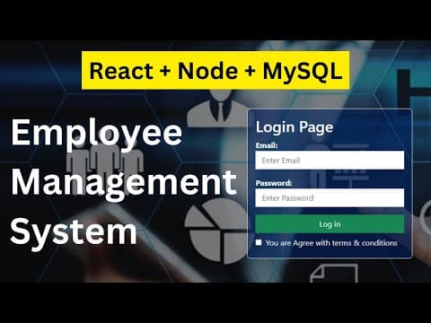 Master React & Node: Build a Full Employee Management System! (part 1) thumbnail