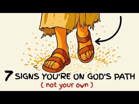 7 Signs You're on God's Path (Not Your Own) thumbnail