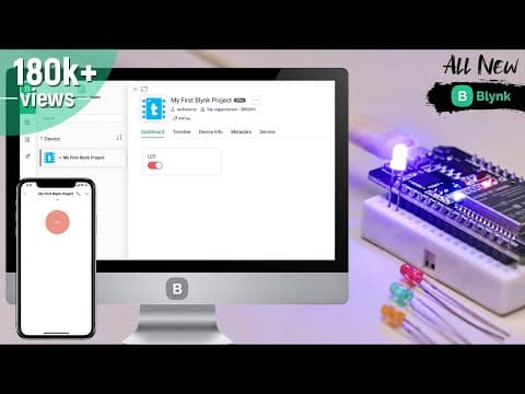 Making your first project on New Blynk 2.0⚡️ thumbnail