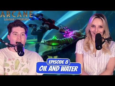 Vi and Jayce TEAMUP?! | Arcane Fiancé Reaction | Ep 8 "Oil and Water” thumbnail